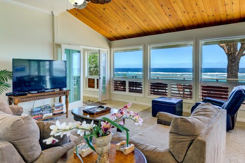 Haena Beachfront With Stunning Panoramic Ocean Views TVNC # 5134 