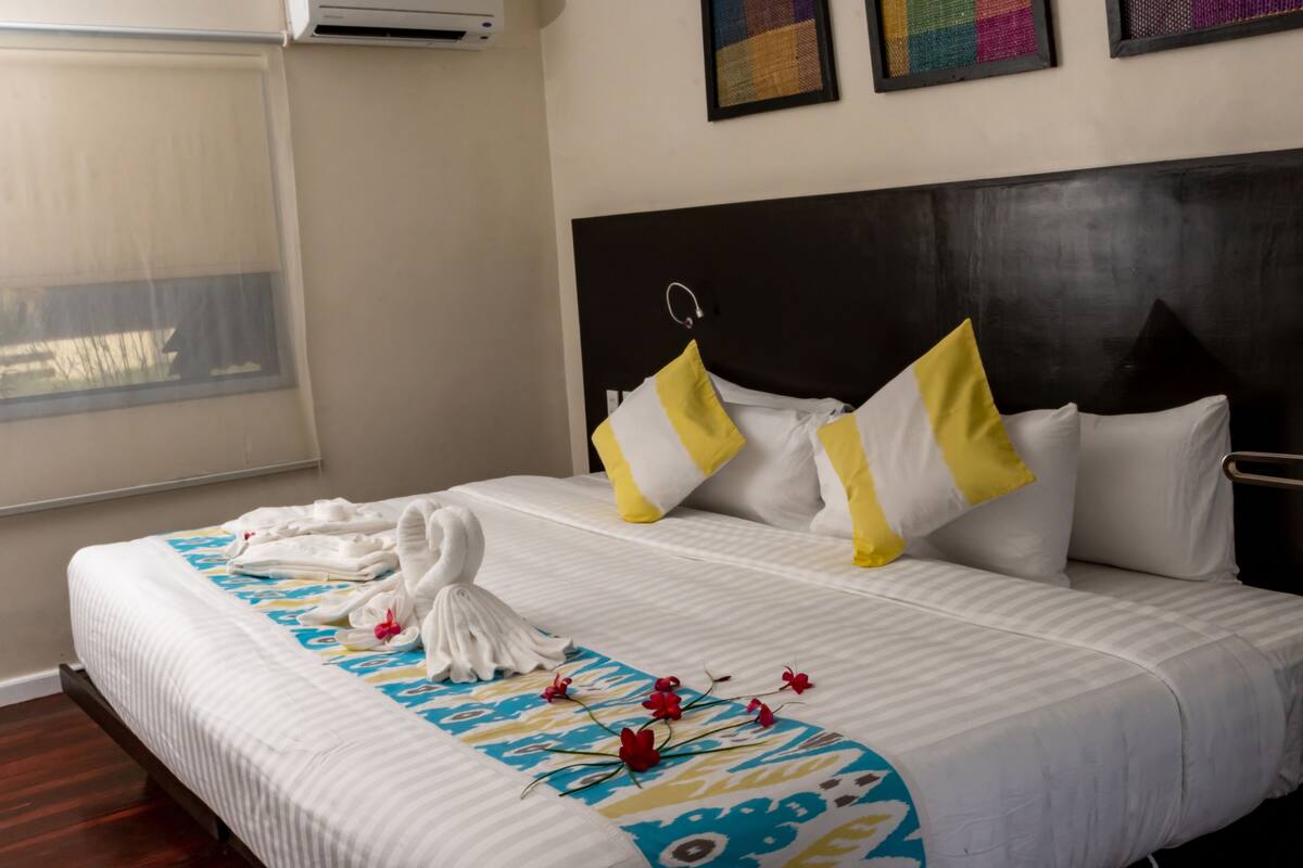 Quarto (Casita Super King) | Frigobar, cofres nos quartos, Wi-Fi de cortesia, roupa de cama