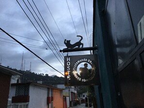 Fachada de la propiedad