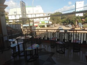 View from property - Latinos Hostel (Siem Reap)