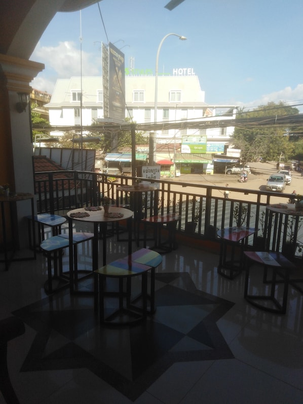 View from property - Latinos Hostel (Siem Reap)