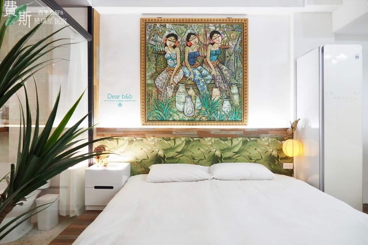 Quarto casal real, 1 cama King | Quartos à prova de som, Wi-Fi de cortesia, individualmente decorados