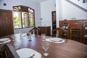 บริเวณรับประทานอาหารสำหรับครอบครัว