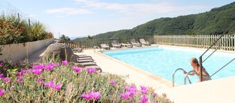 INDEPENDENT CHALET DREAM PRIVATE PANORAMIC POOL FOR NATURE LOVERS