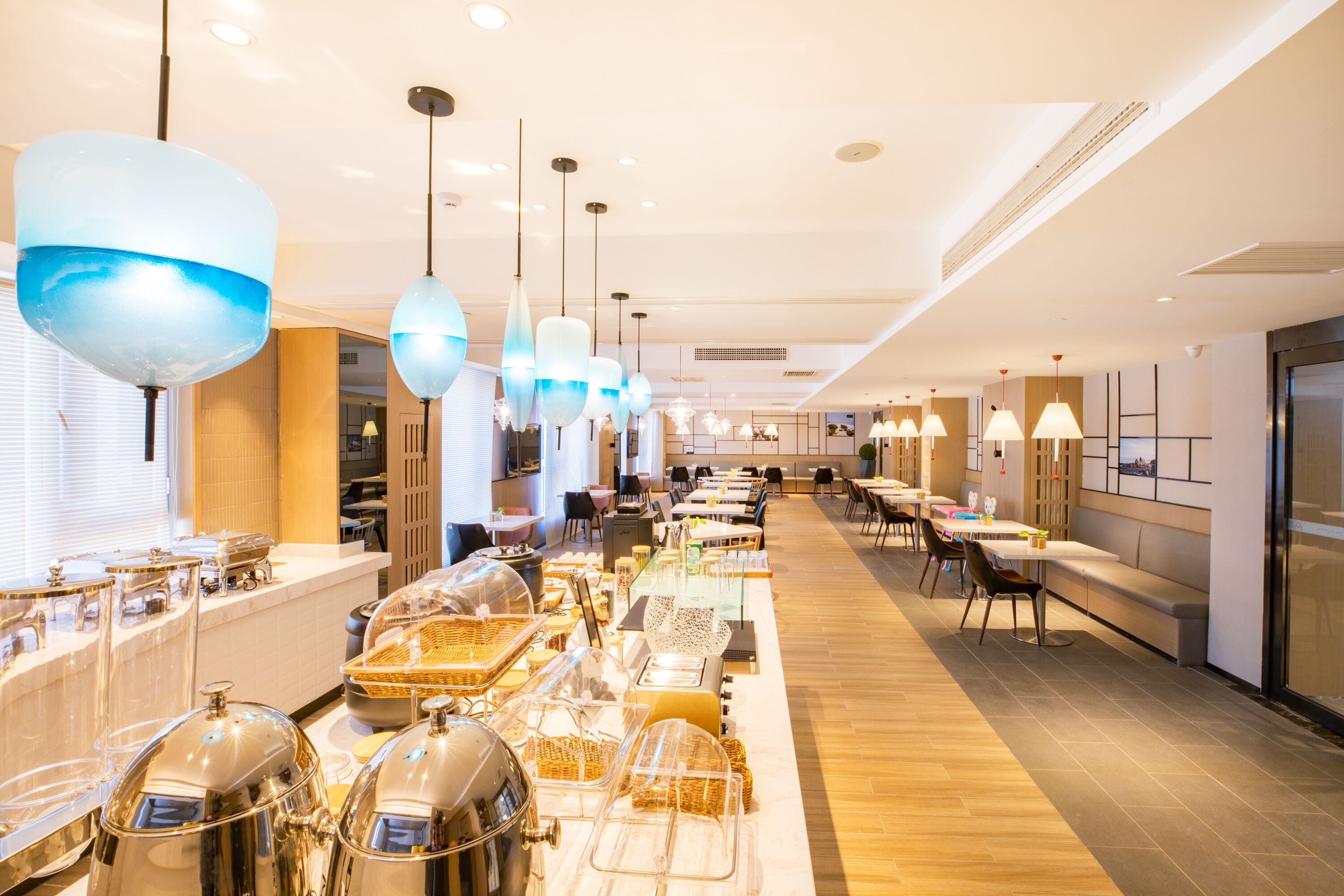 buffet breakfast for a fee