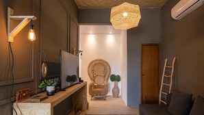 Sitteområde i lobbyen