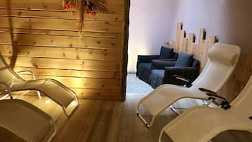 Un sauna, baño turco, baño turco/hammam