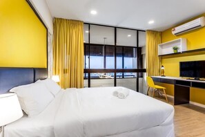 3 slaapkamers, een kluis op de kamer, een strijkplank/strijkijzer, wifi