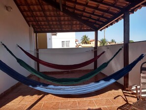 Terrace/patio - Bela Vista Apartment (Porto D'aldeia)