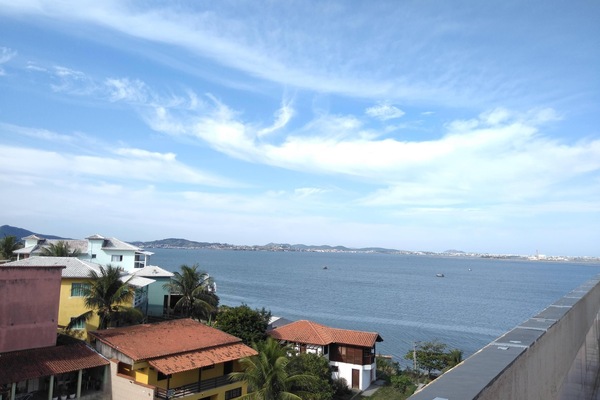 Blick von der Unterkunft