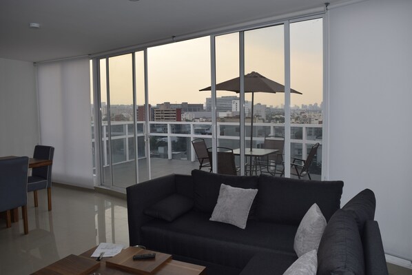 Área de sala de estar