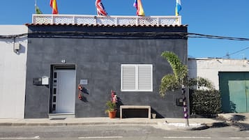 Fassade der Unterkunft