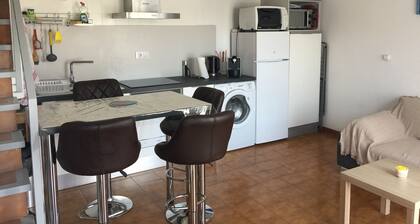 Maison sur port avec jardinet-Amarre possible-Santa Margarida Rosas