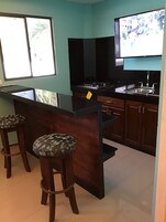 Refrigerador, isla de cocina