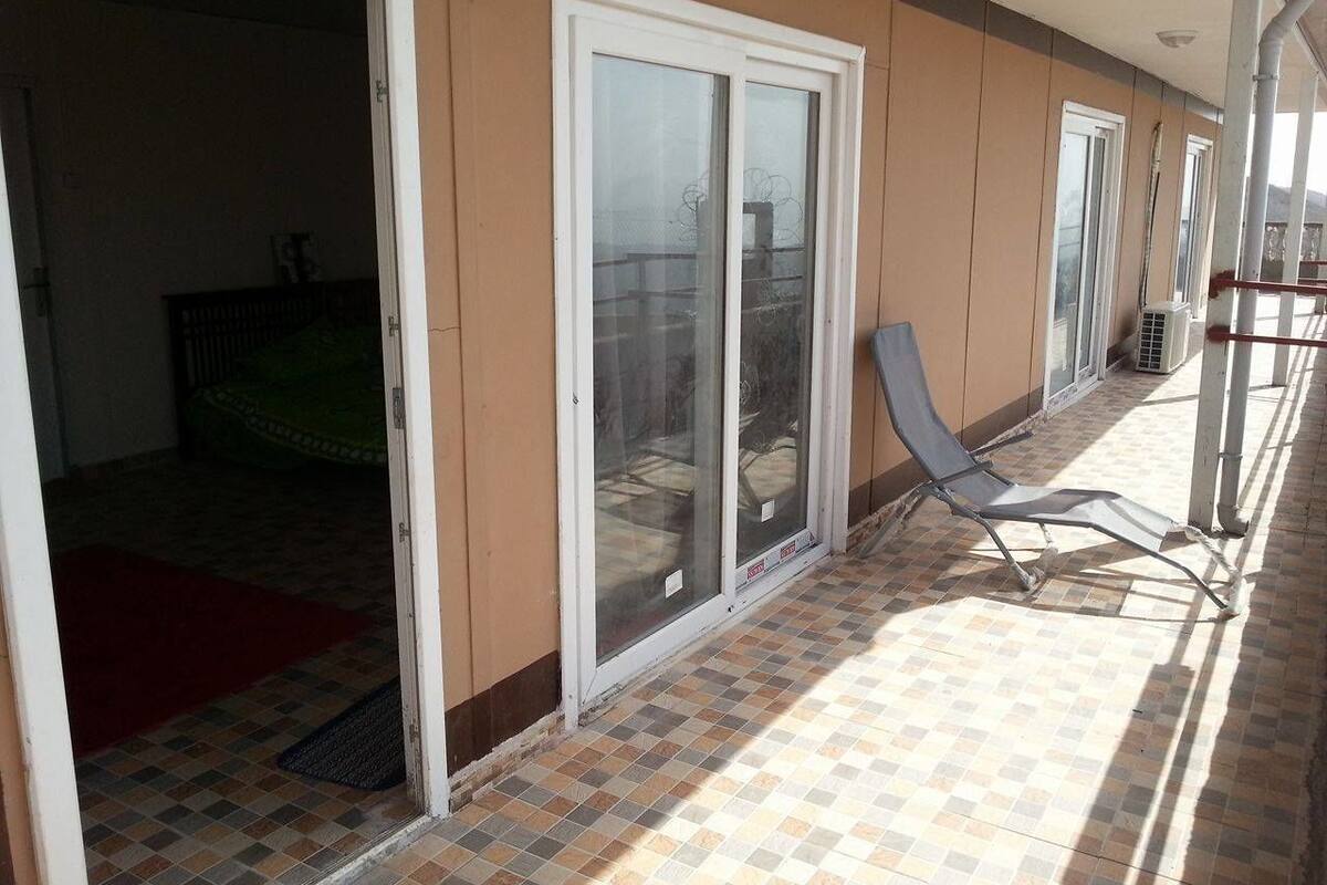 Comfort Double Room, 1 King Bed, Accessible, Sea View | Terrace/patio