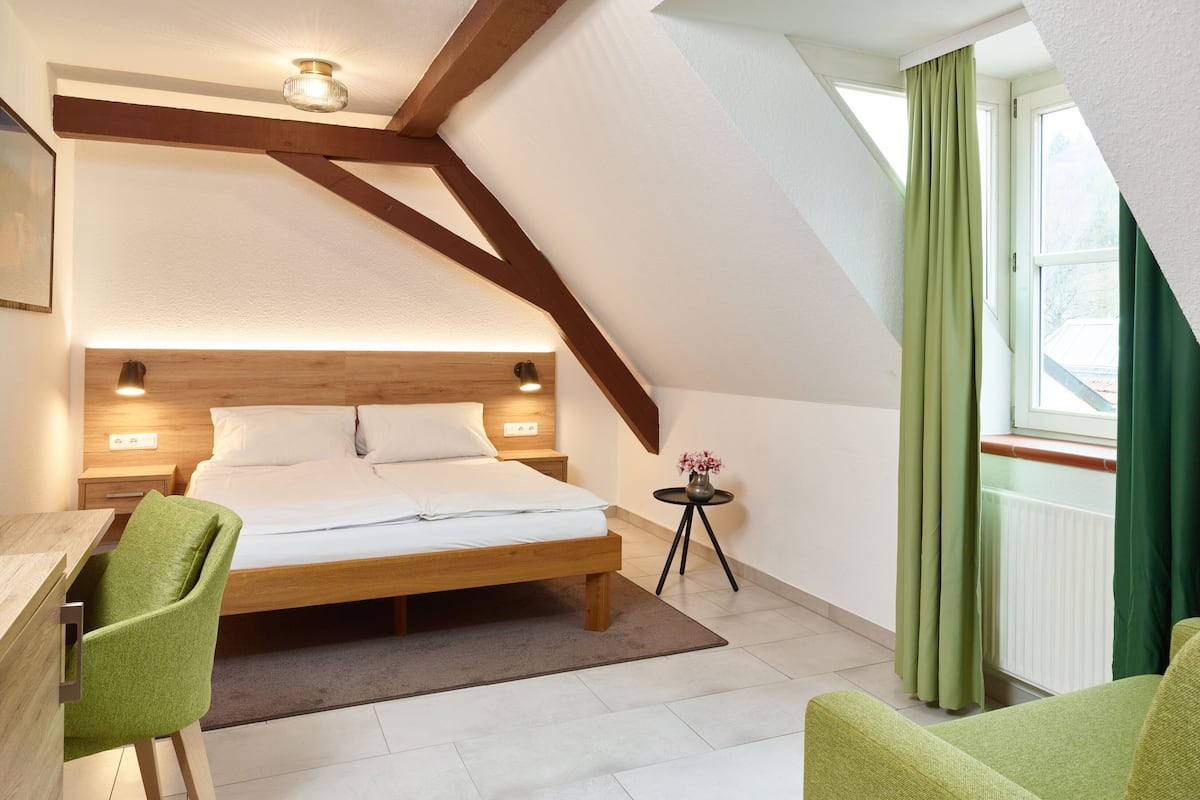 double room | 1 bedroom, minibar, desk, iron/ironing board