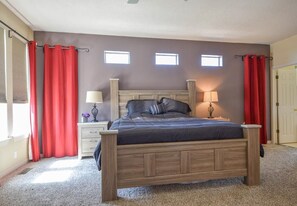 5 bedrooms, iron/ironing board, travel crib, WiFi