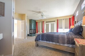 5 bedrooms, iron/ironing board, travel cot, WiFi