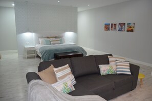 1 makuuhuone, silitysrauta/-lauta, Wi-Fi, vuodevaatteet