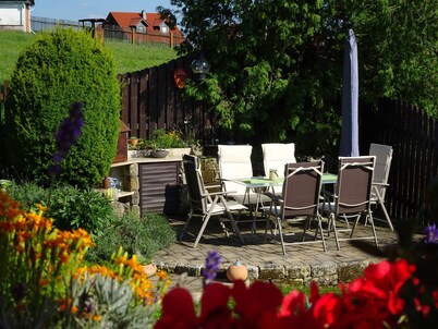 Comfortable apartment with panoramic views of the mountains and the countryside