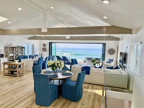 Interior - Huge SALE! Luxury Beachfront House, Fire Ring in Sand, Walk to Dining (Oceanside Ca)