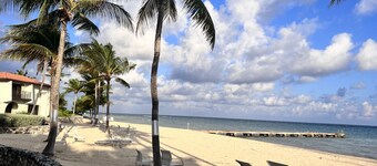 NEWLY RENOVATED! beach/ocean views, 2 BR, 2BA, quiet, gorgeous beach.