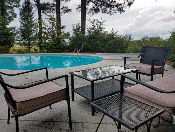 Alberca al aire libre 