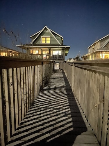 OBX Life I. Wake to Ocean front Sunrises, Walk to the Pier, Private Pool