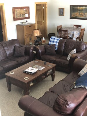 TV, fireplace, DVD player, foosball - Multi-purpose, secluded lodge with scenic views. (Sundance)