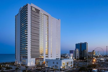 Hotel Exterior at Hilton Grand Vacations Club Ocean Enclave Myrtle Beach