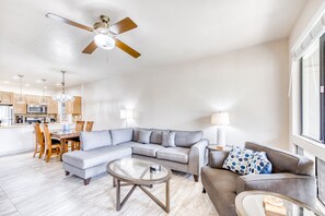 Een televisie, een dvd-speler en boeken