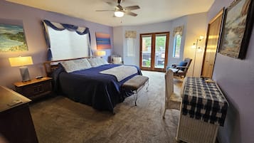 2 habitaciones, tabla de planchar con plancha, wifi y ropa de cama