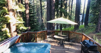 Beautiful mountain home, walk to Chairlifts & Gondola 3BR/2BA, Hot Tub, Pets OK