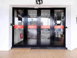 Entrada al alojamiento