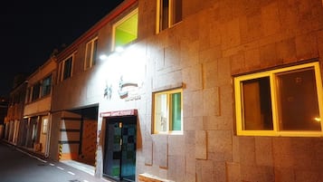 Front of property - evening/night
