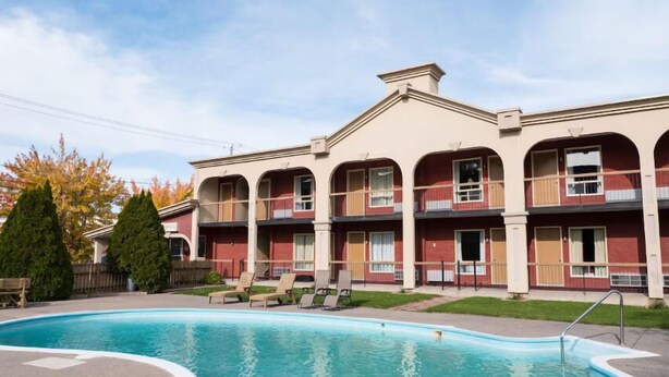 Superior Room, 1 Queen Bed, Non Smoking | View from room - Motel LeClassique (Saint-Charles-Borromée)