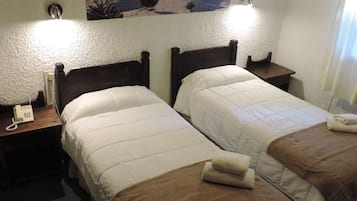 Twin Room, 2 Single Beds, Non Smoking | Blackout curtains, soundproofing, iron/ironing board, free WiFi