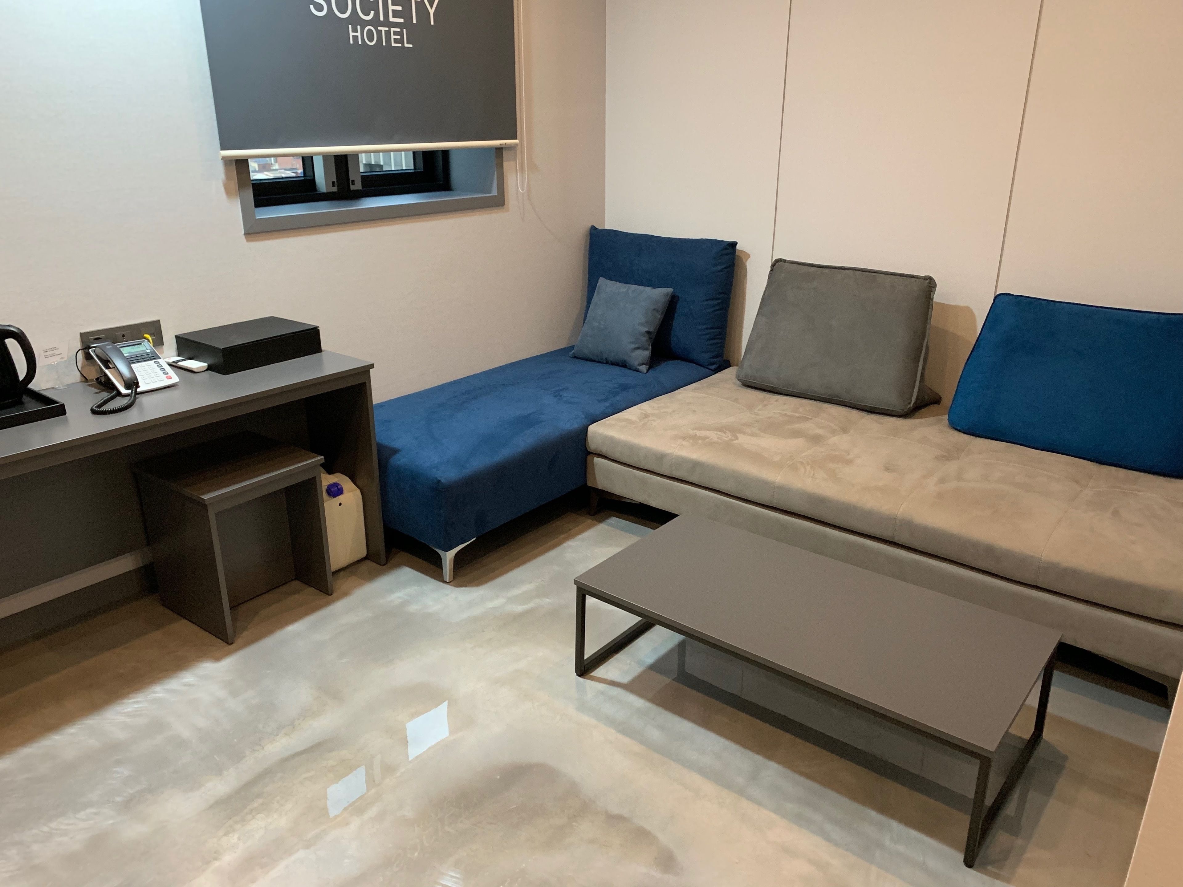 business quadruple room | living area | 36-inch lcd tv with satellite channels, tv