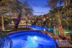 Outdoor pool, a heated pool - The Oasis Scottsdale - Bentley Award-Winning Resort Home (Scottsdale)