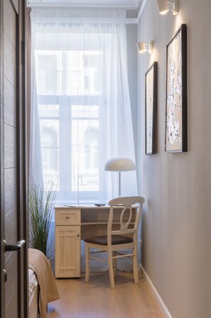 Standard Double Room, 1 Double Bed, Non Smoking | Soundproofing, iron/ironing board, free WiFi, bed sheets - Roth & Rubinstein Mini Hotel (St. Petersburg)