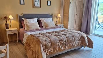 Kahden hengen superior-huone, kylpyhuone makuuhuoneen yhteydessä (La Chaume) | Majoituspaikan mukavuudet