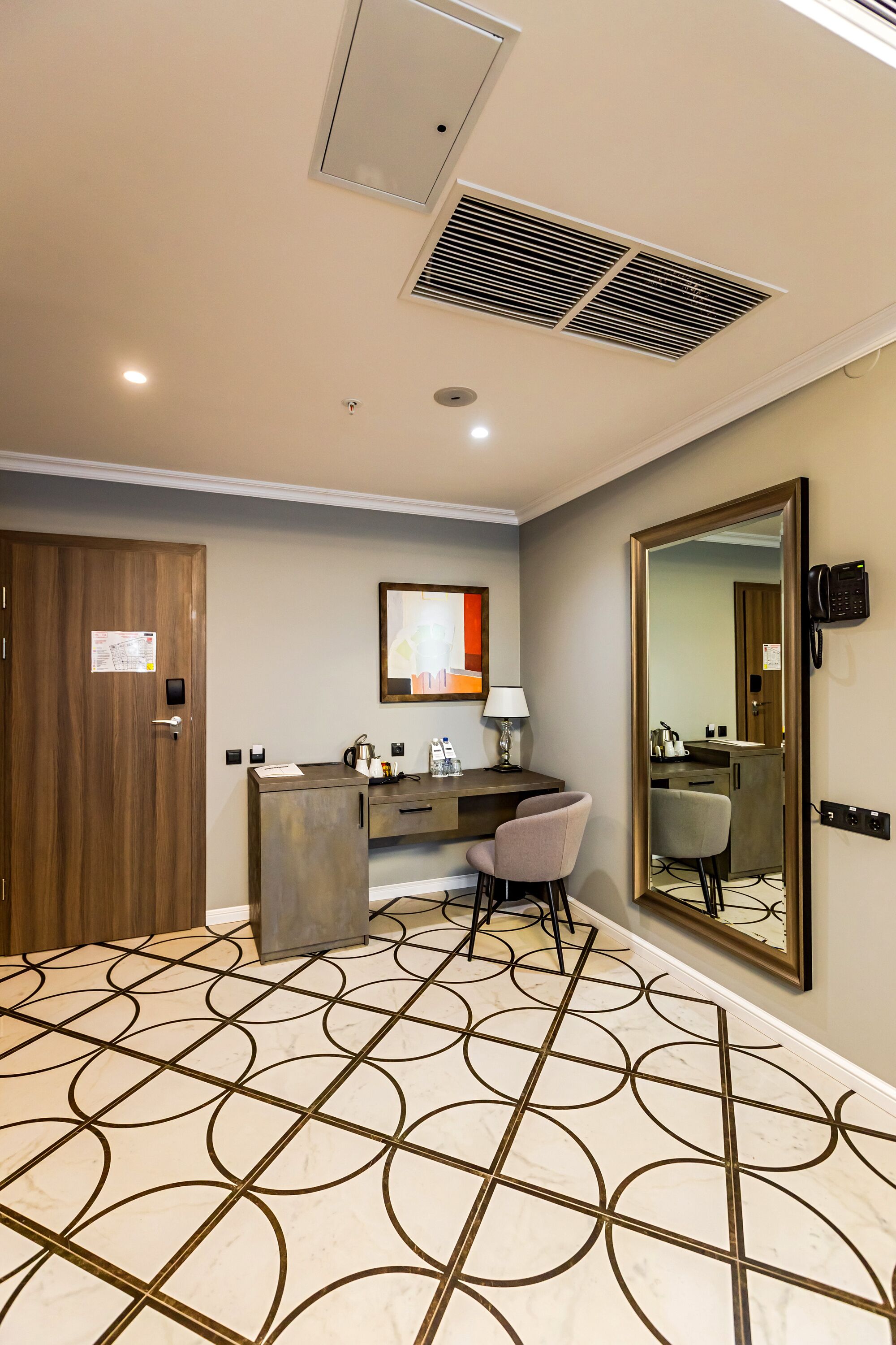 suite, 1 king bed with sofa bed, non smoking | interior entrance