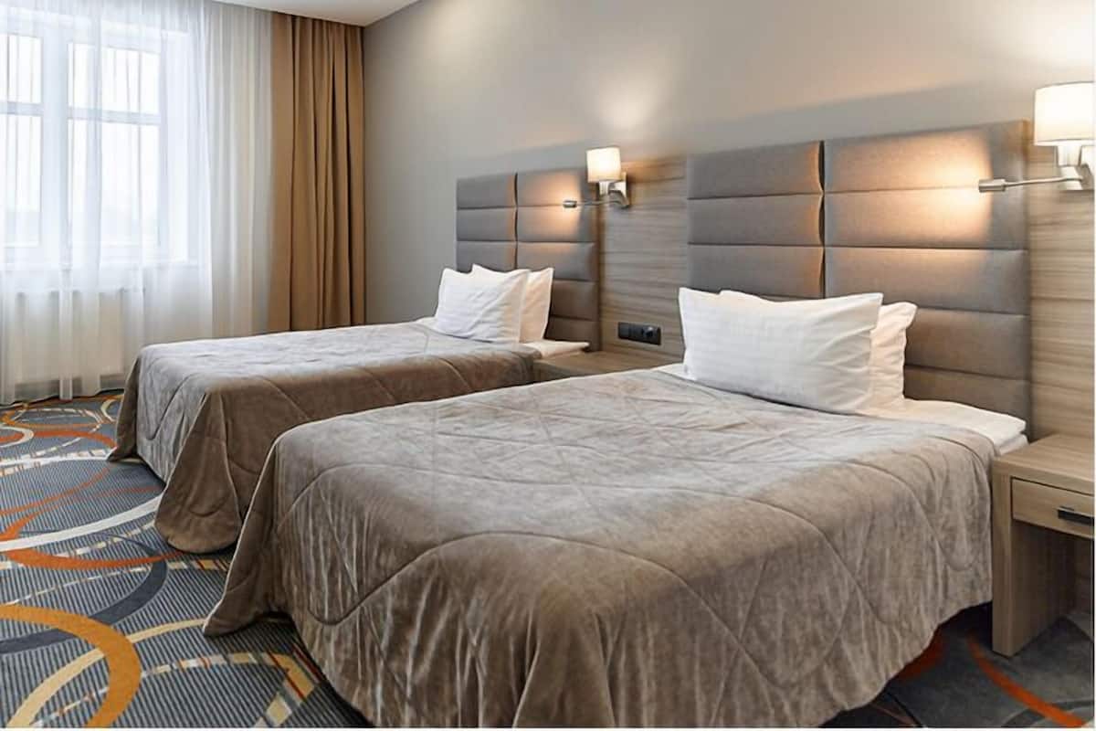 經典雙床房 | 1 間臥室、迷你吧、書桌、遮光布/窗簾