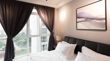 Căn hộ, nhiều giường, không hút thuốc | 3 phòng ngủ, bàn, bàn ủi/dụng cụ ủi quần áo