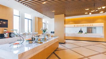 Buffet breakfast for a fee