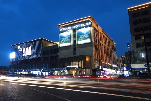 Front of property – evening/night