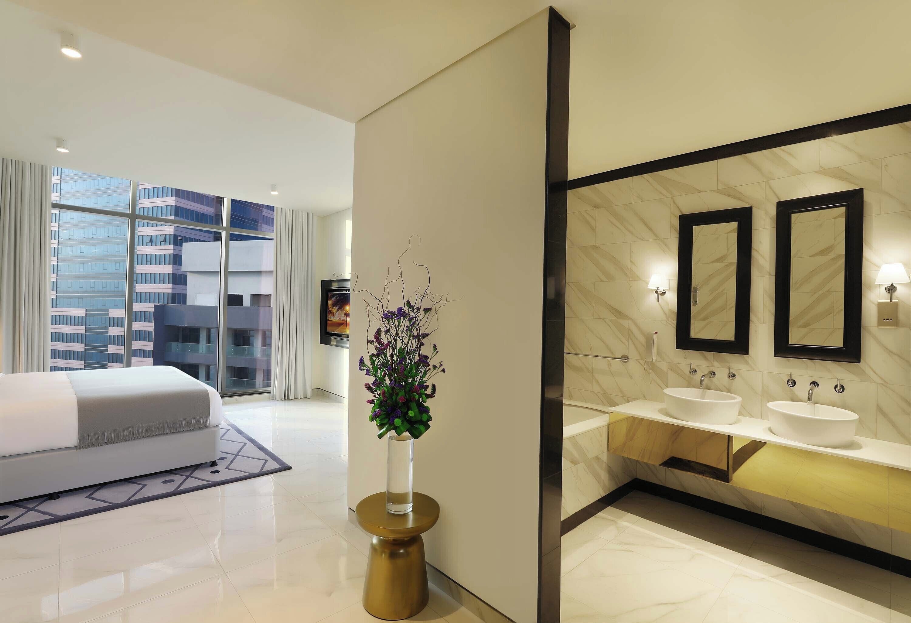 Huoneisto, 3 makuuhuonetta (Podium) | Kylpyhuone | Ympäristöystävälliset hygieniatuotteet, hiustenkuivaaja, kylpytakit