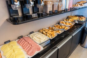 Gratis kontinental morgenmad hver dag