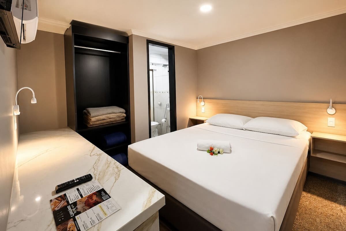 Lägenhet | Minibar, skrivbord, mörkläggningsgardiner och gratis wi-fi