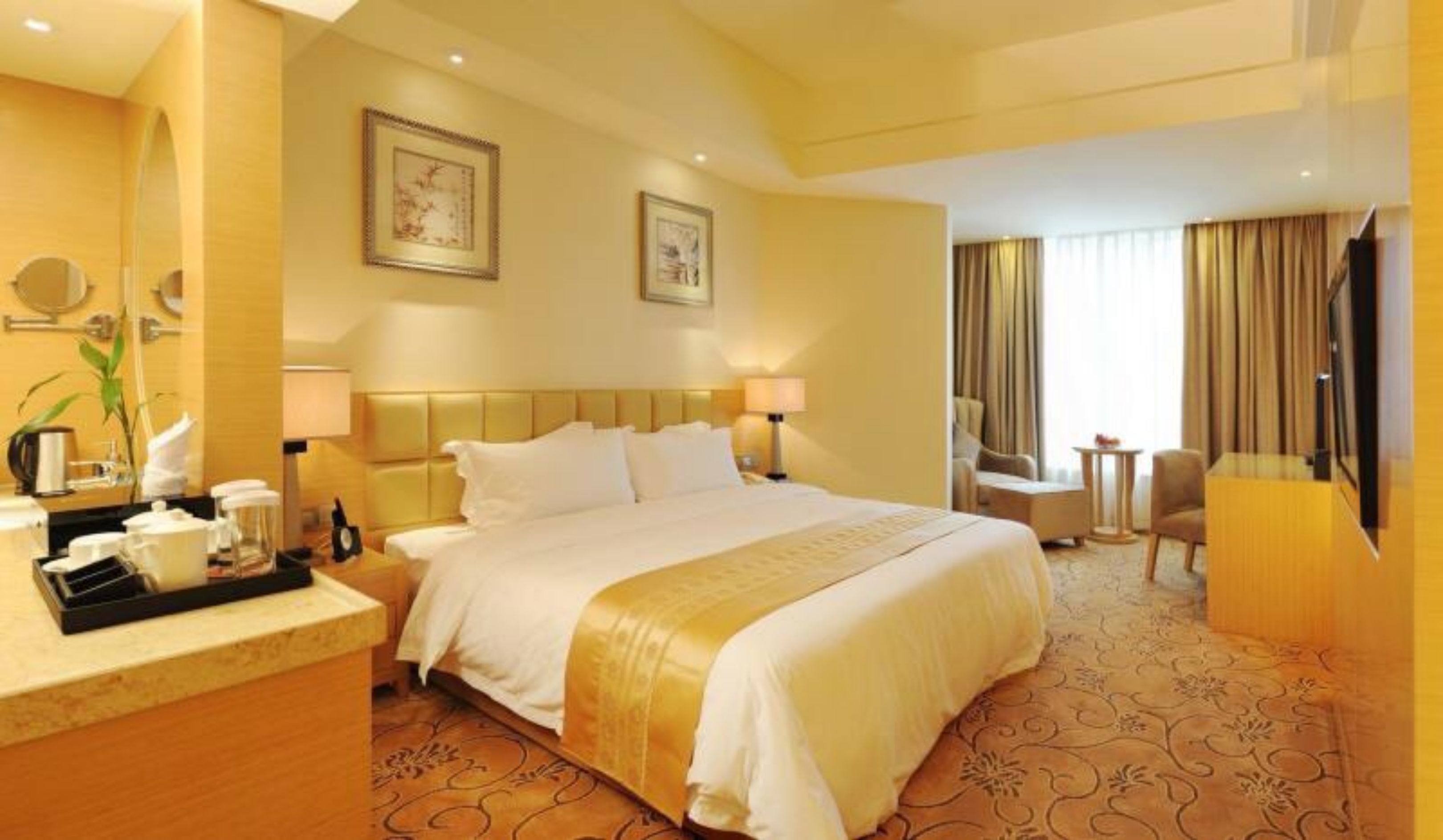 in-room safe, desk, blackout curtains, soundproofing